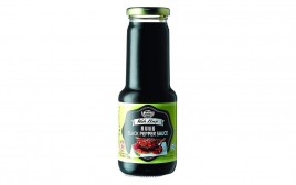Woh Hup Black Pepper Sauce   Glass Bottle  285 grams